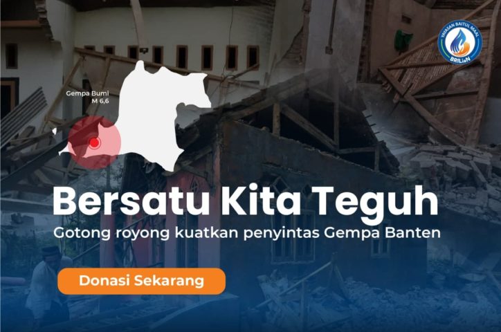 Tanggap Bencana Gempa Banten Bersama Alfiyyah Putri