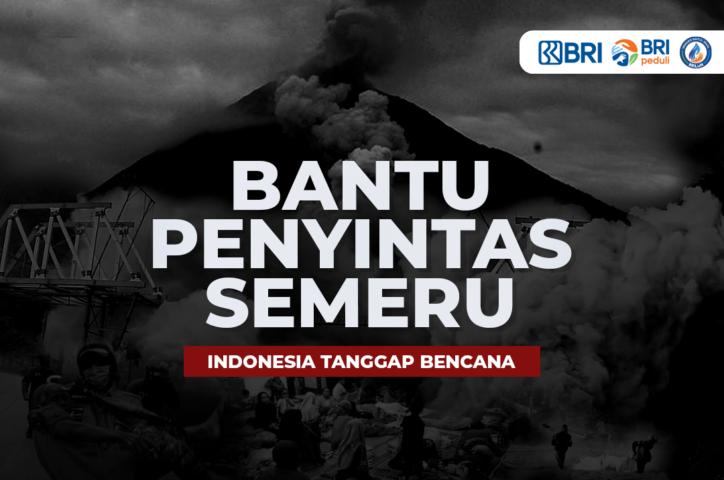 Bantu Penyintas Semeru Bersama YBM BRILiaN Bandar Lampung